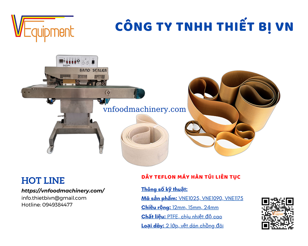 DÂY TEFLON MÁY HÀN MIỆNG TÚI LIÊN TỤC