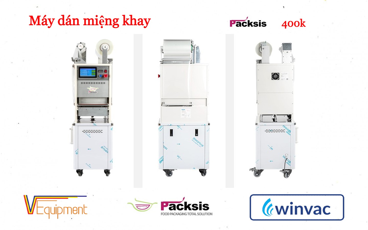MÁY HÀN MIỆNG KHAY PACKSIS 400K