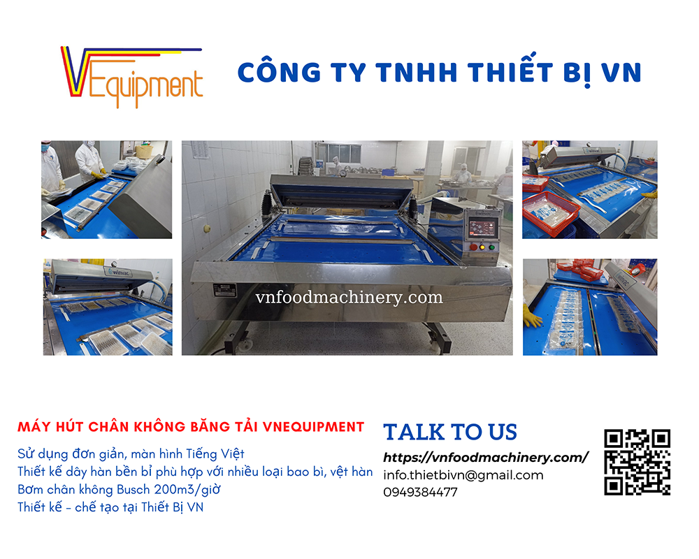 MÁY HÚT CHÂN KHÔNG BĂNG TẢI WINVAC