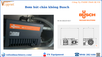 BƠM HÚT CHÂN KHÔNG BUSCH R5 RA 0063 F