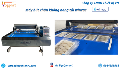 Máy hút chân không băng tải Winvac