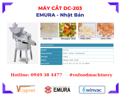 MÁY CẮT EMURA DC-203