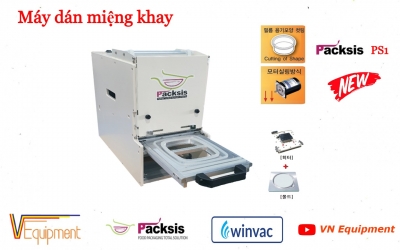 Máy dán khay PS1 Packsis