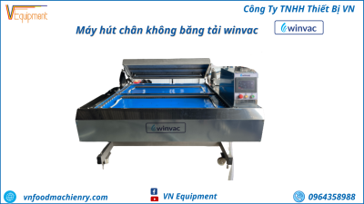 Máy hút chân không băng tải Winvac